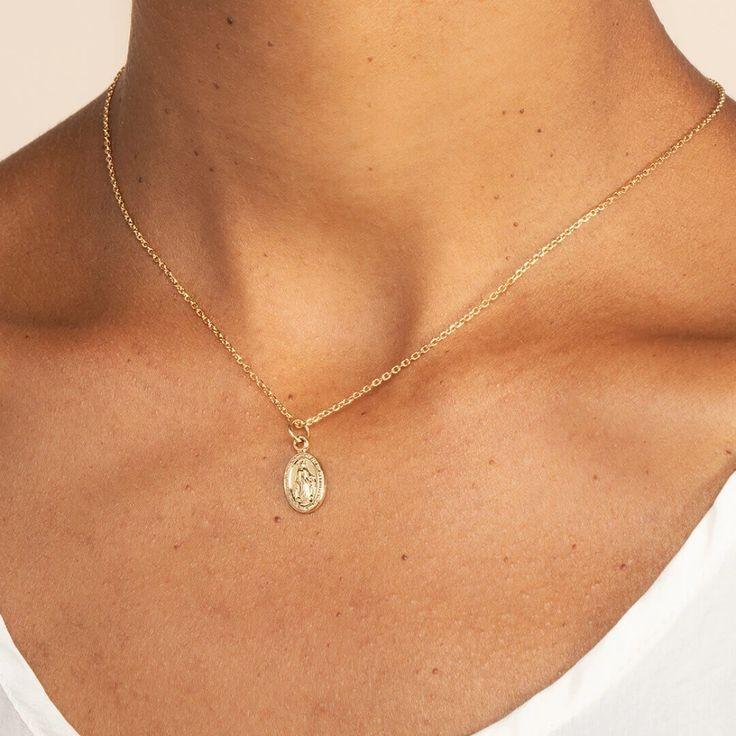 Virgen de Guadalupe Necklace ilamentsjewelry