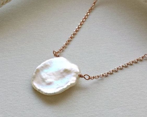 Keishi Pearl Necklace ilaments Jewelry